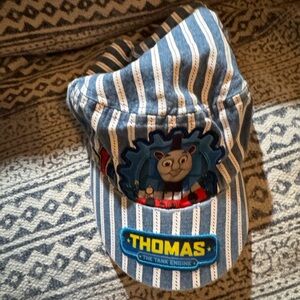 Kids Thomas & Friends Blue and White Striped Cap